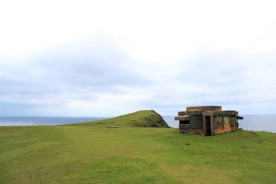 朝日溫泉後面山上的大草原